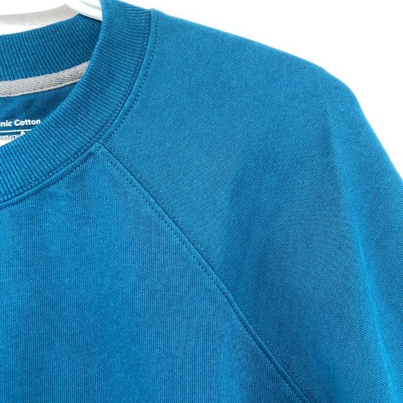 Patagonia Men's P-6 Blue Long Sleeve Organic Sweatshirt Crewneck Size XXL NWT - Picture 2 of 9